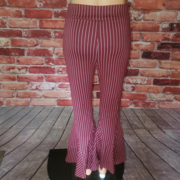 Free People Mari Bell Bottom Pants Size 4 - 12 - Picture 2 of 4